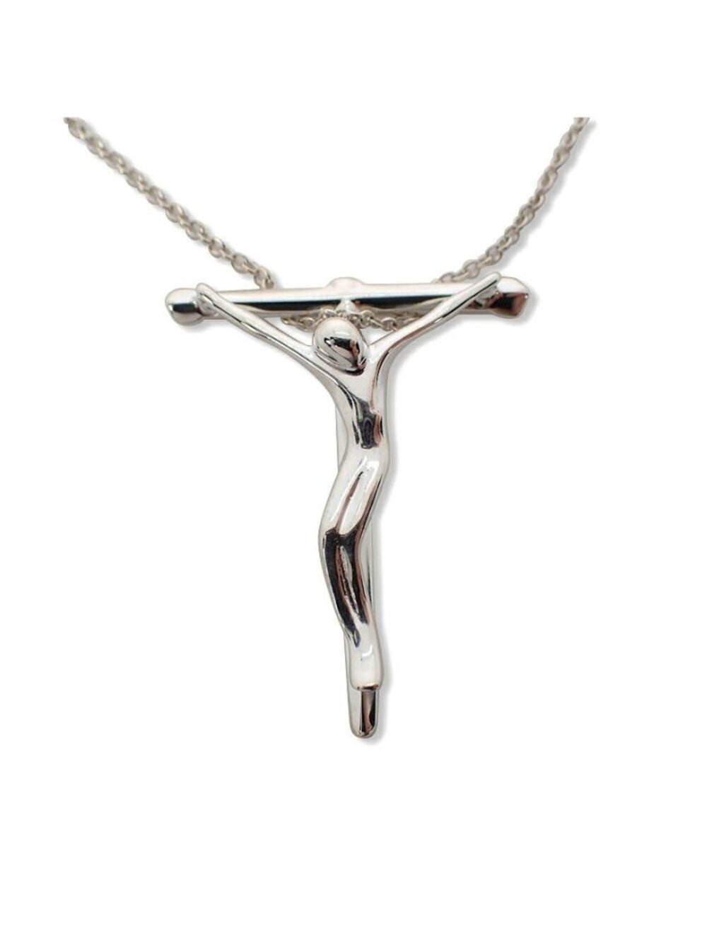 Tiffany & Co 925 Rosary Pendant Necklace